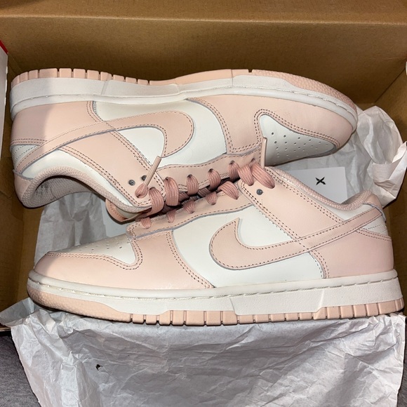 Women’s Orange Pearl Dunks - Picture 1 of 7